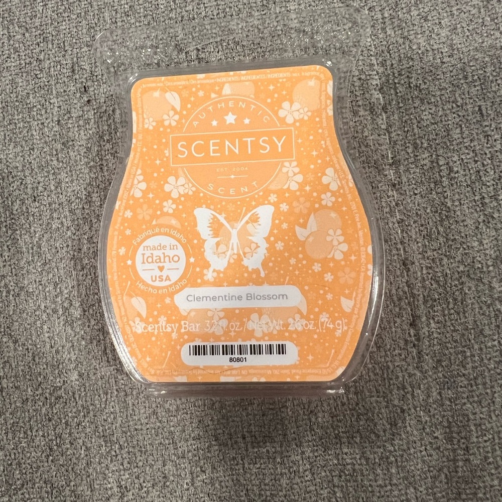 Scentsy clementine blossom wax bar